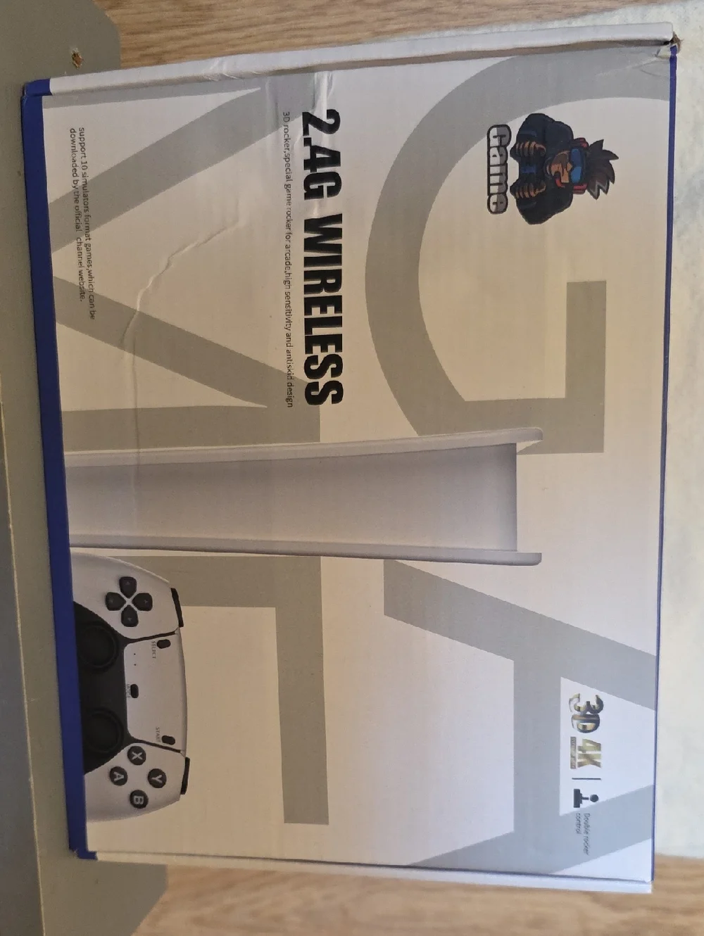 Wireless Gaming Console Charger Stand - White